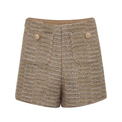 名媛小香风2024流行短裤女