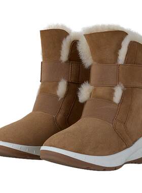 cozy女款时尚雪地靴羊皮毛一体