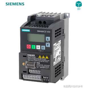 议价6SL3210-5BE21-1UV1 西门子SINAMICS V20变频器 6SL32105BE21