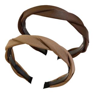 高颅顶夏天洗脸发箍女款2025新款日常外戴头箍高级感洋气时尚发卡