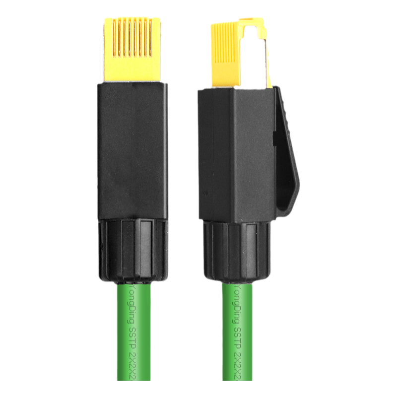超六类Profinet网线Ethernet通讯伺服8芯工业千兆网线抗震双屏蔽