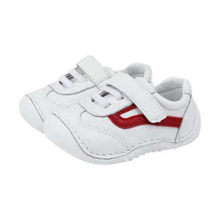 美格新婴童学步鞋真皮包头2025新款小孩男女宝宝羊皮软底婴儿童鞋