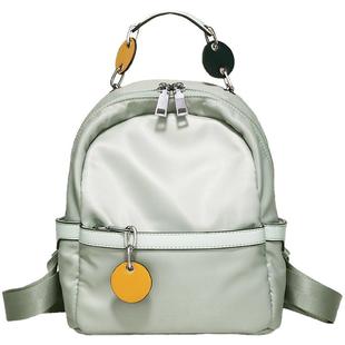 TOUTOU通勤轻便双肩包女大容量牛津布简约大学生书包休闲旅行背包