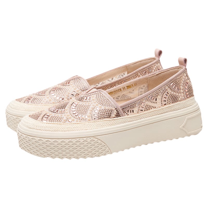 星期六2026夏款一脚蹬复古渔夫鞋舒适厚底乐福鞋女单鞋SSE2111408