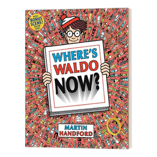 英文原版 Where's Waldo Now 沃尔多现在在哪里 英文版 进口英语原版书籍儿童外文书