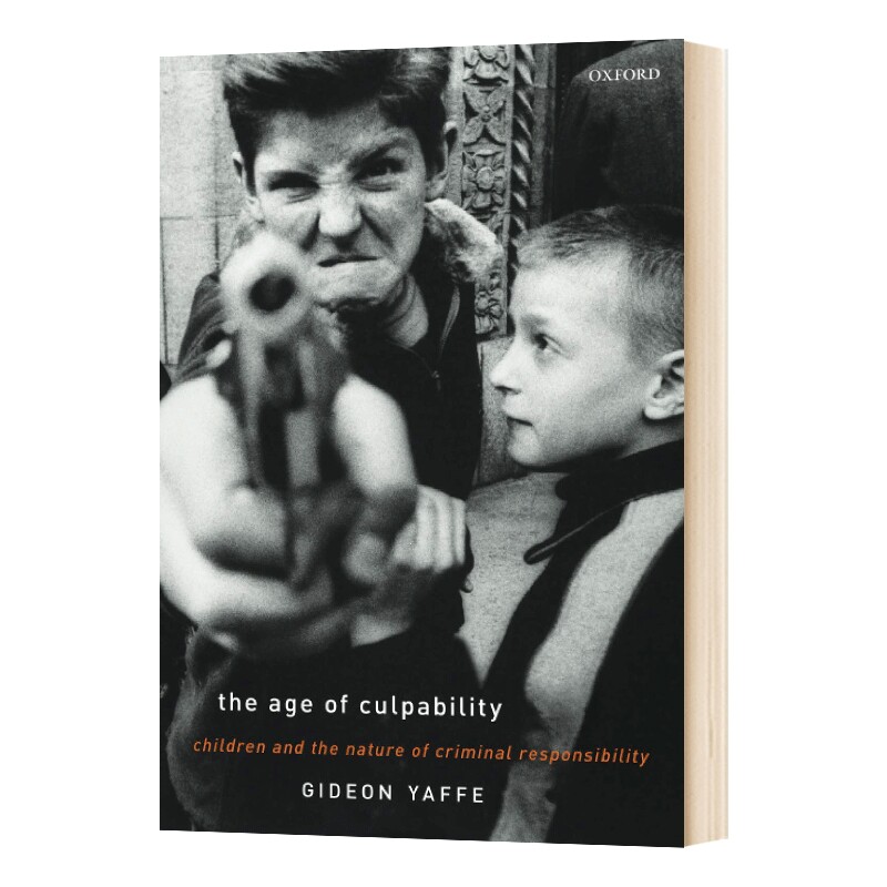 英文原版 The Age of Culpability 罪责时代 儿童与刑事责任的性质 英文版 进口英语书籍