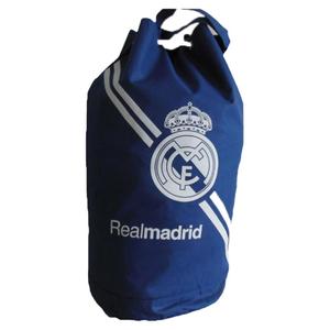 清仓包邮 皇马足球包 皇家马德里足球训练背包 防水双肩束口桶包