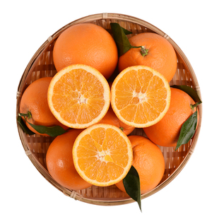 湖北秭归九月红脐橙当季新鲜水果现摘榨汁大手剥橙纯甜爆汁甜橙子