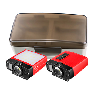 哈拿头灯钓鱼专用感应帽夹帽檐灯强光超亮头戴长续航夜钓上饵料灯