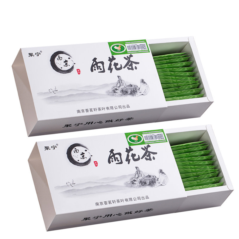 【2026新茶推荐】聚宁小泡南京雨花茶南京特产纸盒装4克*50袋