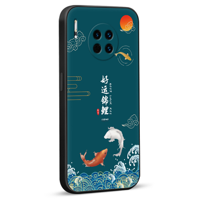 秋昊适用于华为mate30新中式国风手机外壳 tas-al00软硅胶耐脏防全包保护套mate30e精致彩绘软壳网红推荐小众