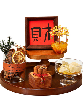 中古风入户玄关摆件乔迁之喜入宅礼物全套客厅装饰品搬家仪式用品