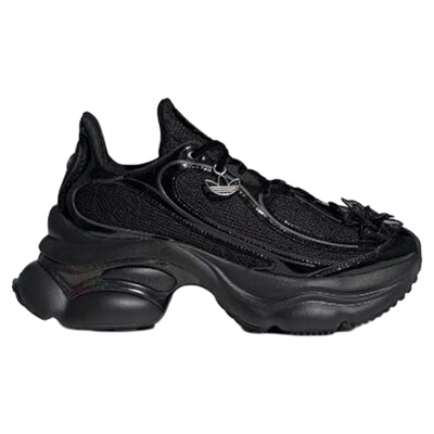 阿迪达斯全黑舒适百搭耐磨休闲鞋