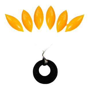 正品40包七星漂钓鱼浮漂子豆高灵敏度散装圆柱形橄榄渔具用品配件