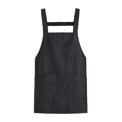 防泼水透气防污耐脏简约干活围裙