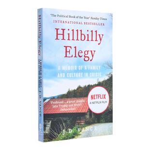 美国总统大选相关书 乡下人的悲歌 Hillbilly Elegy JD Vance 万斯 特朗普 Trump 埃隆马斯克 Elon Musk 英文原版