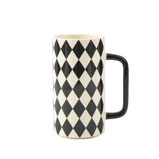 高颜值陶瓷杯大容量马克杯简约咖啡杯情侣水杯高档家用早餐牛奶杯