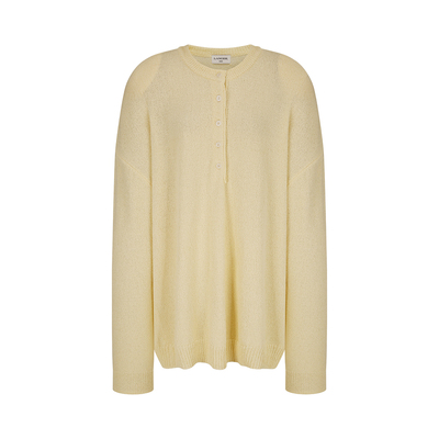 26ss宽松落肩慵懒风长袖上衣