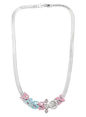 分裂生长多巴胺卫衣链女diy字母秋冬叠带卡通毛衣链搭配衣服配饰