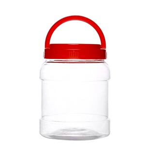 1一斤辣椒酱菜1.5蜂蜜瓶子包装罐食品级塑料酱瓶透明500ml密封罐