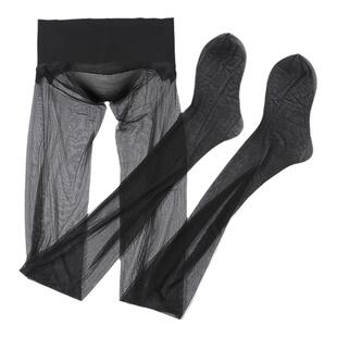 SK「魅惑」体香丝袜女夏薄款防勾丝黑丝袜性感情调网纱无缝连裤袜