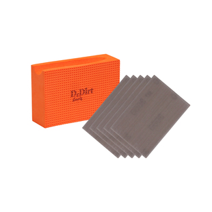 Drdirt浴室玻璃擦顽固水垢研磨清洁神器淋浴房除垢海绵刷家用去污