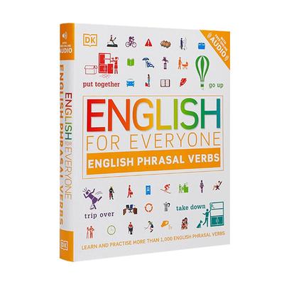 英文原版English for Everyone English Phrasal Verbs人人学英语短语动词DK出版学生教材自学用书进口正版书englishforeveryone