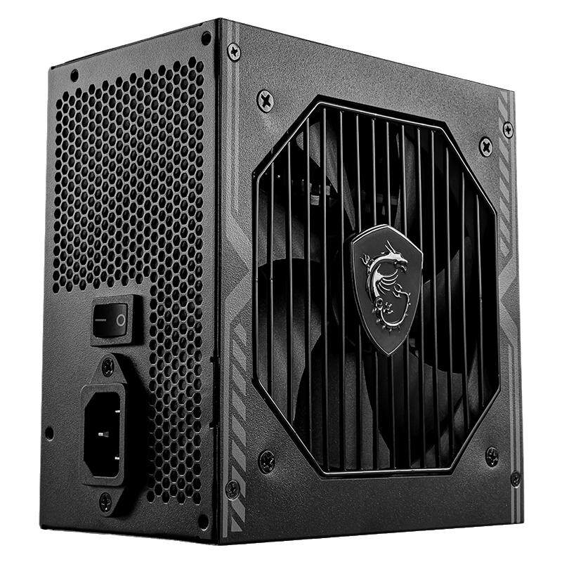 微星650BNL台式机电脑铜牌电源500W600W金牌白色模组搭配5060显卡