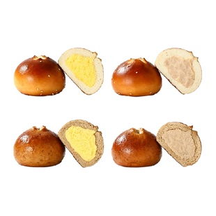 碱法原麦面包芋头奶酪球健康代餐出行便携下午茶10天短保现发