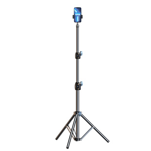 手机直播支架三脚架主播多功能 落地桌面补光灯自拍支架三角架子