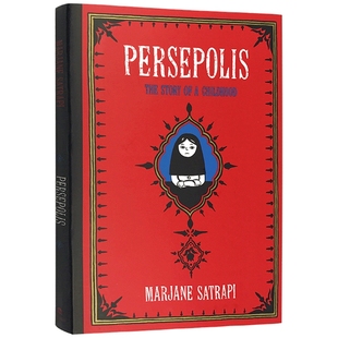 我在伊朗长大 英文原版漫画书 Persepolis 波斯波利斯 玛赞莎塔碧 自传漫画连环画 英文版原版 正版进口书籍
