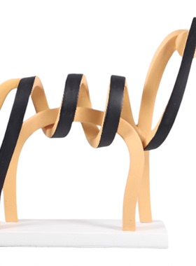 样板间儿童房马术主题软装摆件