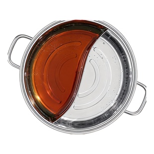 德国316不锈钢食品级加厚火锅锅具家用煮锅电磁炉专用清汤火锅盆