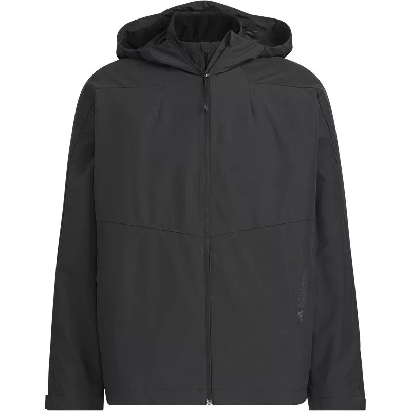 Adidas阿迪达斯男防水休闲风冲锋衣三合一户外连帽夹克外套JZ8399