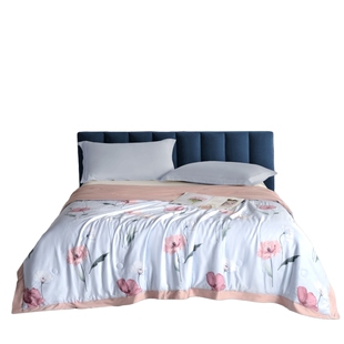 正品沃尔德天丝夏被莱赛尔美肤大豆纤维夏凉被抗菌可水洗空调薄被