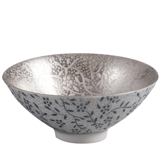 99纯银手工鎏银茶杯斗笠杯陶瓷品茗杯茶碗镶银主人杯创意茶具单杯