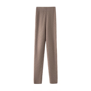 baby小羊！小山羊绒打底裤秋冬保暖针织休闲裤