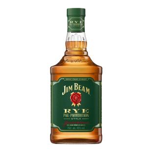 金宾黑麦威士忌 占边黑麦 绿标美国进口洋酒Jim Beam Rye 700ml