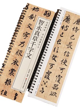 【现货正版】智永真草千字文
