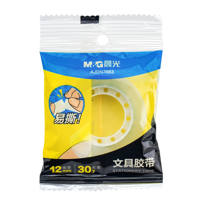 晨光透明文具胶带高粘度小号