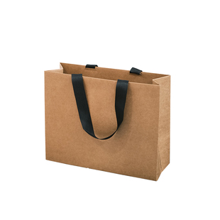 进口无腰线牛皮纸袋手提袋logo礼品袋纸袋礼物袋购物袋包装袋袋子