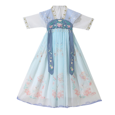 女童汉服2026新款超仙古风连衣裙