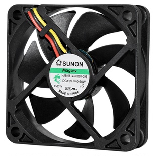 原装建准12V0.6W静音6015散热器磁悬浮6CM风扇HA60151V4-D020-C99