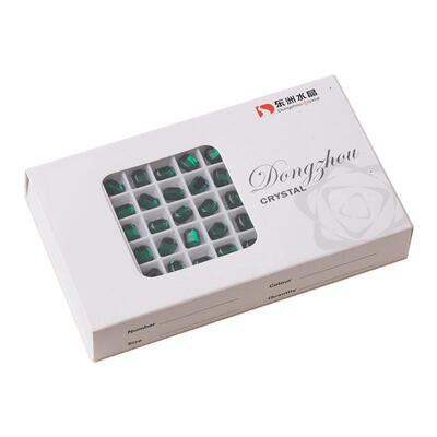 东洲水晶6*8平底八角高品美甲钻