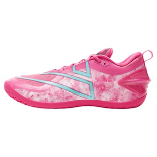 【蒙克同款】匹克态极将军玫瑰色配色篮球鞋男款减震实战球鞋