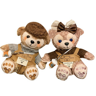 2026年新款雪莉玫玩偶包包挂件毛绒公仔钥匙扣达菲熊小熊挂饰礼物