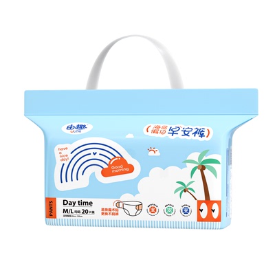 由趣医护级早安裤日用20片*1包