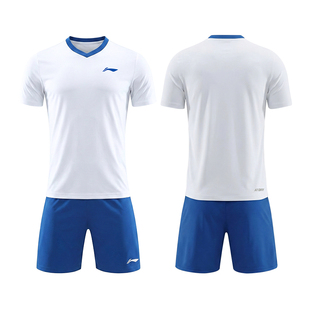 李宁足球服男成人儿童专业足球比赛套装训练服球衣球服运动服定制