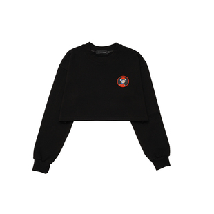 无聊猿猴BAYC联名RICKYOUNG原创设计短款卫衣刺绣猴数字藏品联名