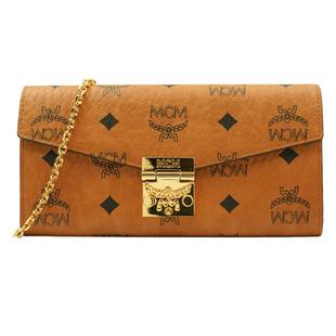 【自营】MCM女包经典印花女士链条单肩斜挎包休闲单肩包